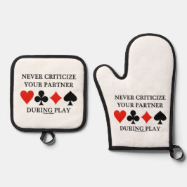 Never Criticize Your Partner During Play Bridge