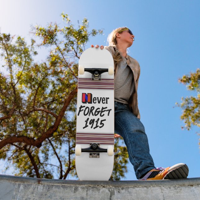 Never Forget 1915 Skateboard (Ao ar livre 1)