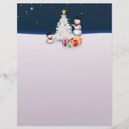 Neves Bonitos com Árvore de Natal