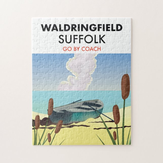 Nevis Holiday poster. Quebra-cabeça de serra (Vertical)