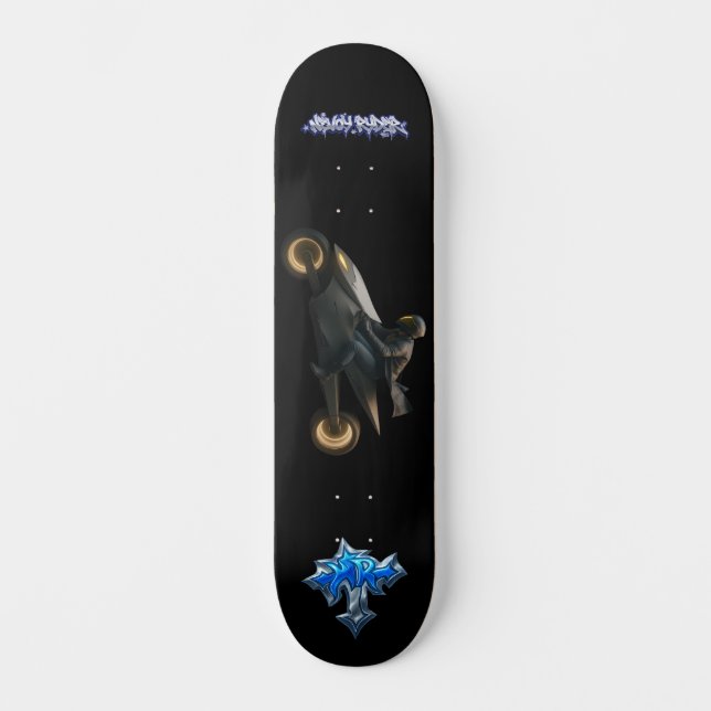 Nevoy Ryder Blaze de 8" Skateboard Deck (Frente)
