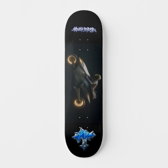 Nevoy Ryder Blaze de 8" Skateboard Deck (Frente)