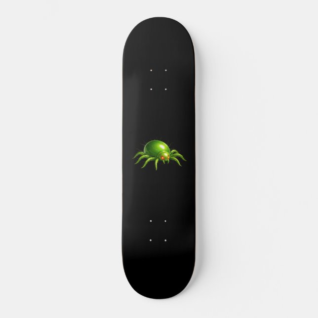 Nevoy Ryder Green Mite Logo Skateboard (Frente)
