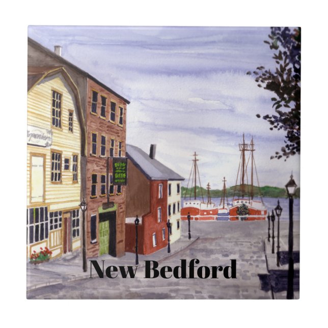 New Bedford Massachusetts New England Painting (Frente)