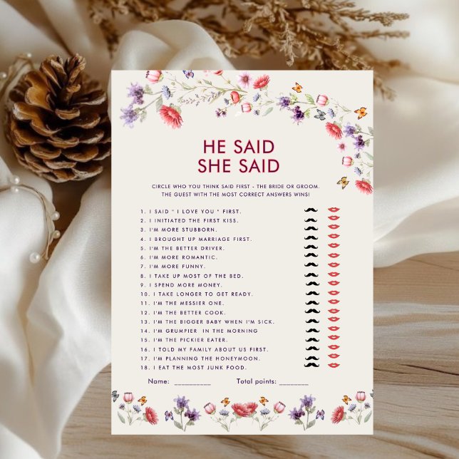 New Chapter Begins He Said She Said Bridal Shower (Criador carregado)