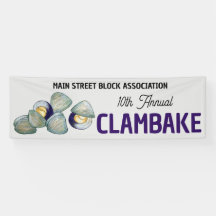 New England Clambake Clam Assar Beach Block Party