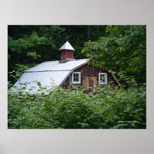 New Hampshire Barn Poster (Frente)