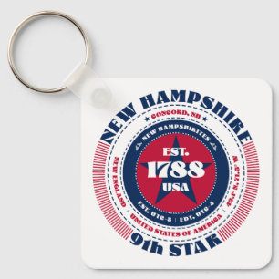 New Hampshire State Chaveiro