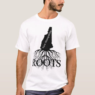 New Hampshire State Raia Camisa de Mulheres ou Hom