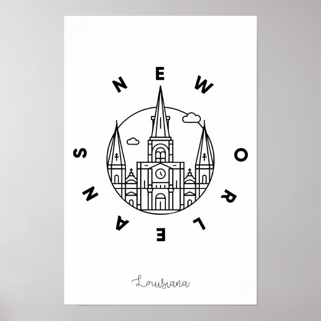New Orleans Poster (Frente)