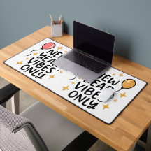 "New Year Vibes Only" Mouse Pad
