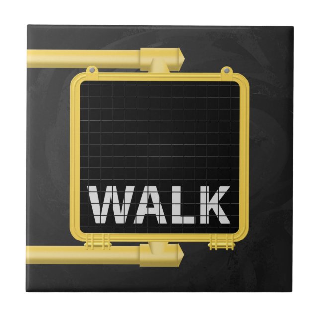 New York Crosswalk Sign Walk (Frente)