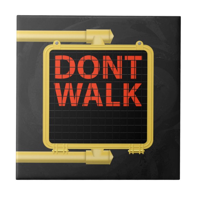 New York Crosswalk Sign Walk (Frente)