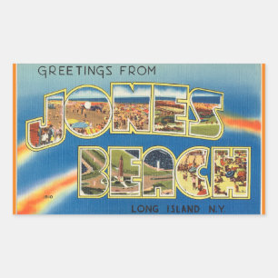 New York, etiqueta da praia de Jones