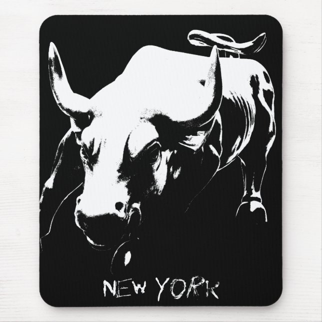 New York Mousepad Bull Landmark New York Gifts (Frente)