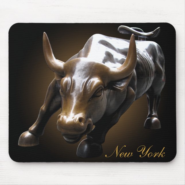 New York Mousepad Bull Landmark New York Gifts (Frente)