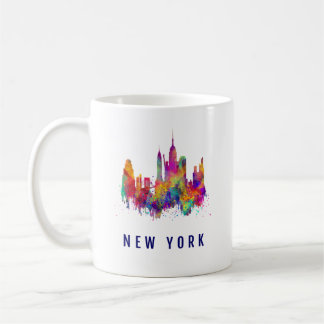 New York Mug| Xícara De Impressão De Café De Skyli