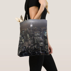 New York Tote Bag Personalizado NYC City Lights Ba