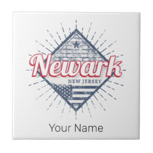 Newark City New Jersey EUA Vintage EUA