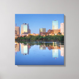 Newark New Jersey Canvas Art 16.80 X 17.50