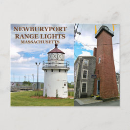 Newburyport Harbor Range Lights, Cartão postal em 