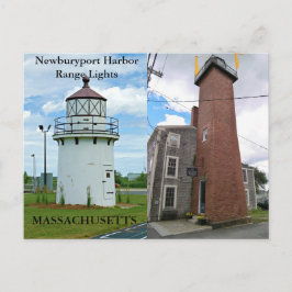 Newburyport Harbor Range Lights, Cartão postal em 
