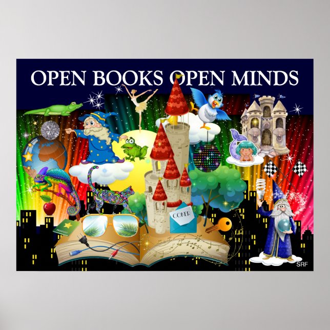 Newest Improved Teacher Reading - Literacy Poster (Frente)