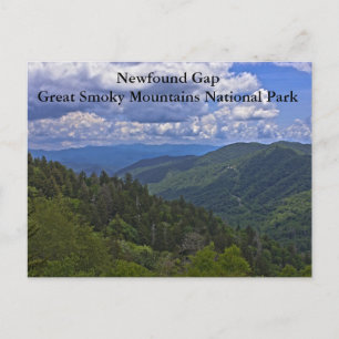 Newfound Gap, cartão postal das Grandes Montanhas