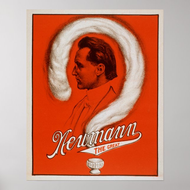 Newmann, o Excelente mágico do Poster nº 1 (Frente)