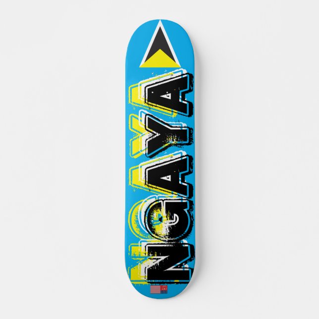 NGAYA 7, 3/4", skateboard Deck (Frente)