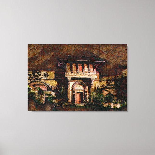 NGHT IN SHANGRI-LA Canvas Print (Frente)