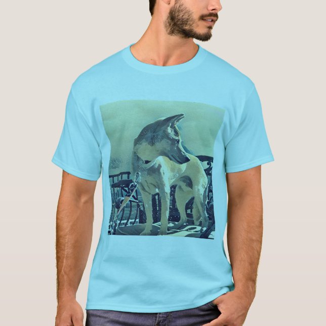 Ngsd da camiseta de cão (Frente)