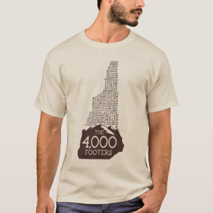 NH 4000 pés Camisa De Folha Longa (Logotipo Marrom