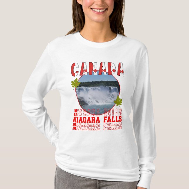 Niagara Cai Ontário Canadá Camisa Essencial (Frente)