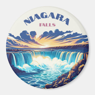 "Niagara Falls - Imã de geladeira de abertura dos 