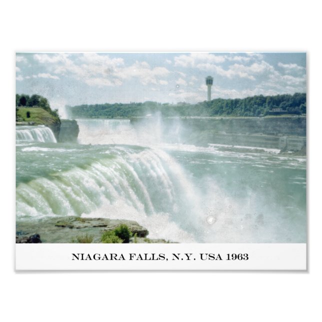 Niagara Falls New York USA Impressão Fotográfica (Frente)