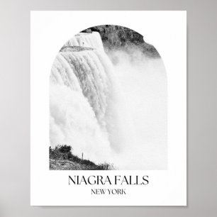 Niagra Cai no Impressão de Foto do Arch de Nova Yo