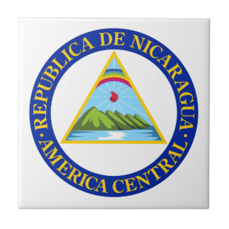 NICARÁGUA - bandeira/emblema/brasão/símbolo