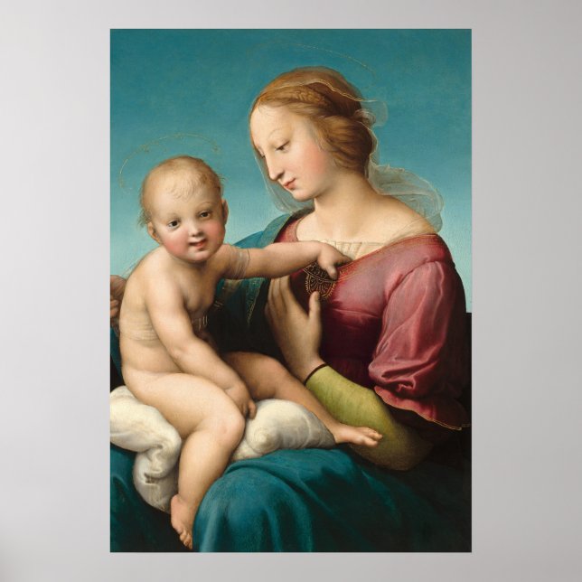 Niccolini-Cowper Madonna - Raphael Fine Art Poster (Frente)