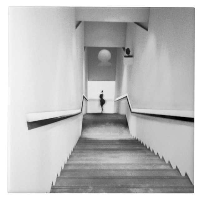 Nice França, Escadaria Museu de Arte Moderna (Frente)