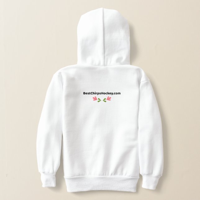 Nice Lettuce Best Chirps Hockey Kids hoodie (Postura das costas)