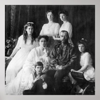 Nicholas II and Family Poster