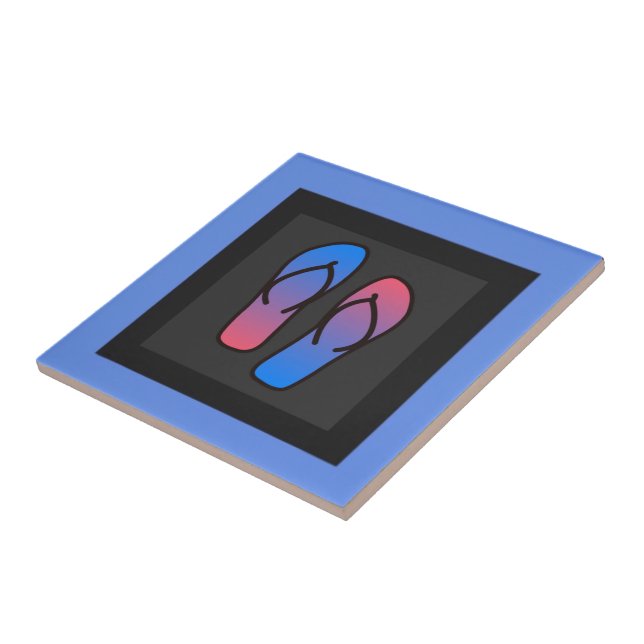 NiCK DAViD - Azulejo de Chinelos de Lagoa Azul (Lateral)