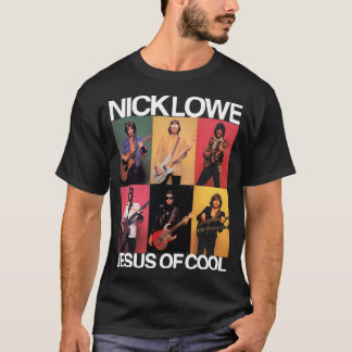 Nick Lowe Jesus De Legal Camisa Essencial