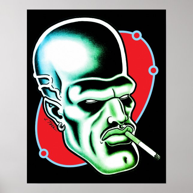 Nick Nebulon™ Poster (Frente)