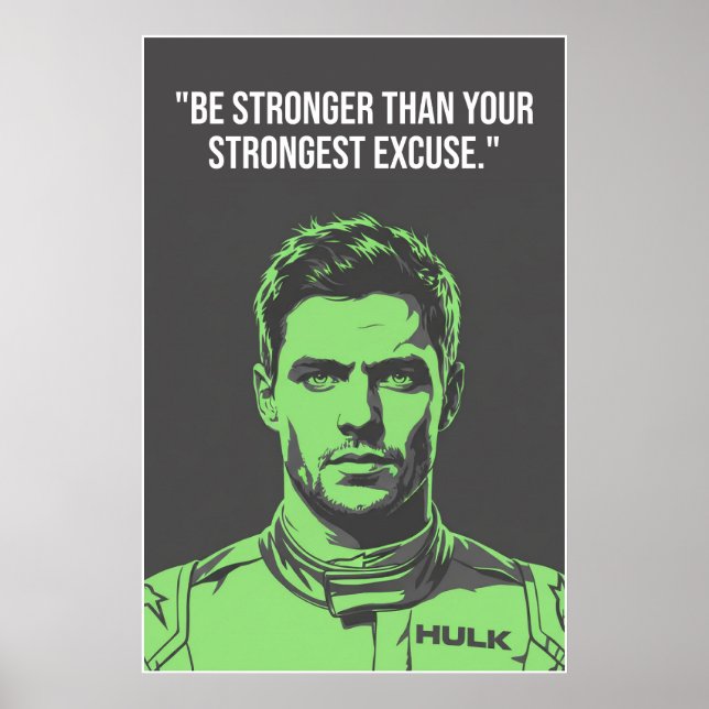 Nico Hülkenberg Racing Vector – Poster (Frente)