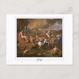 Nicolas Poussin #156 - Cartão postal de arte fina