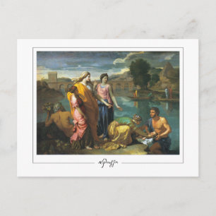 Nicolas Poussin #221 - Cartão Postal de Arte Fina