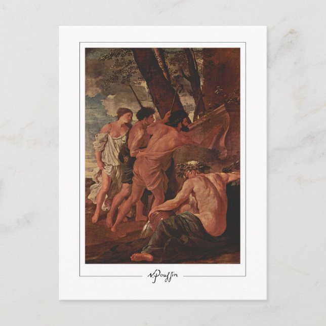 Nicolas Poussin #235 - Cartão Postal de Arte Refin (Frente)