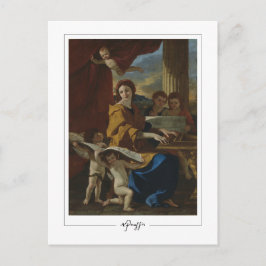 Nicolas Poussin #246 - Cartão Postal de Arte Fina
